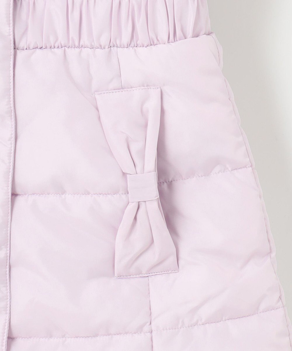 ANY KIDS 【洗濯機OK】中綿Aラインロングコート 