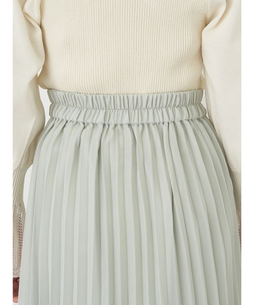 earth music&ecology すきな丈シフォンプリーツスカート 