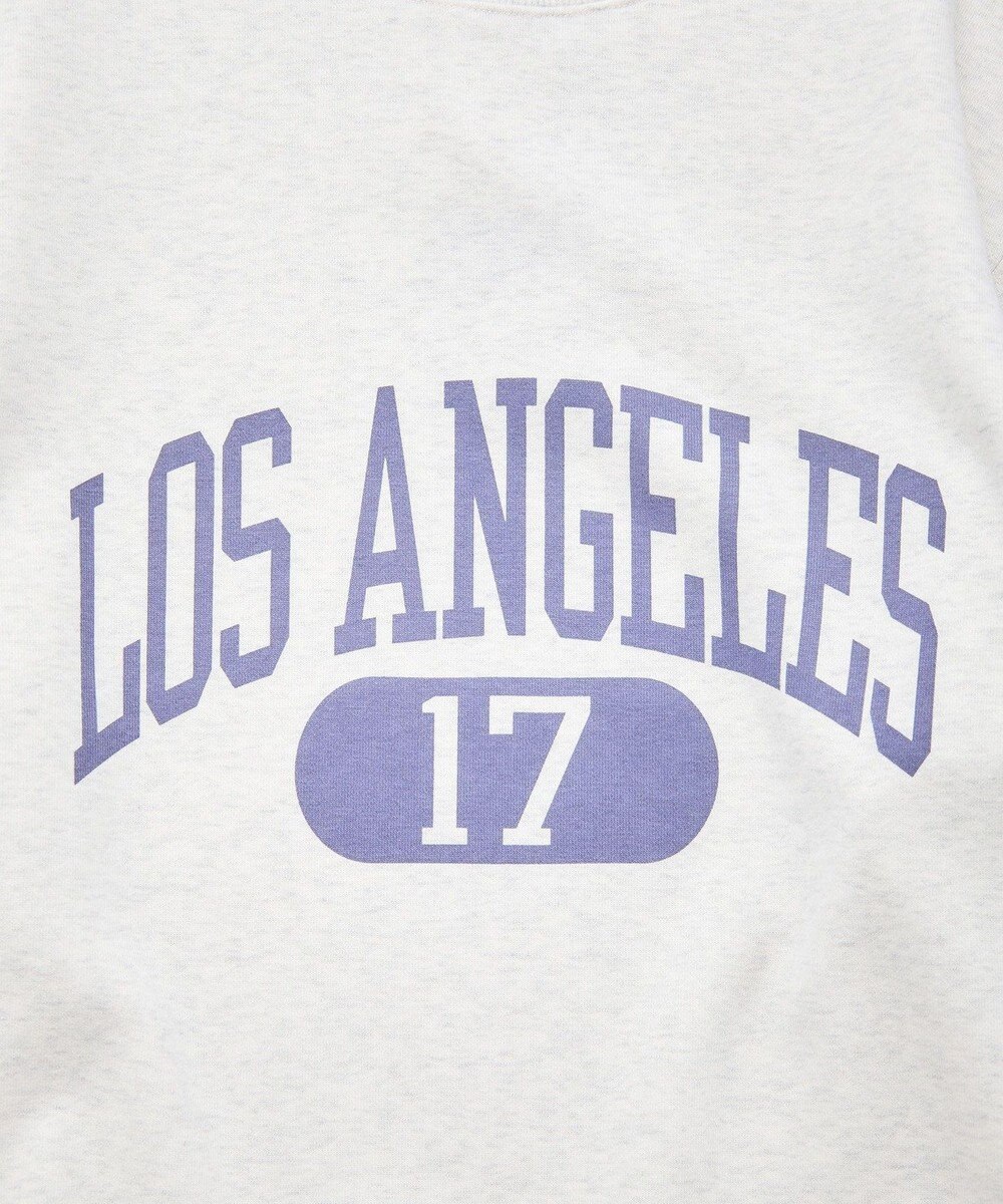 earth music&ecology チャンピオン　ｅｍａｅプリント裏毛プルオーバー 