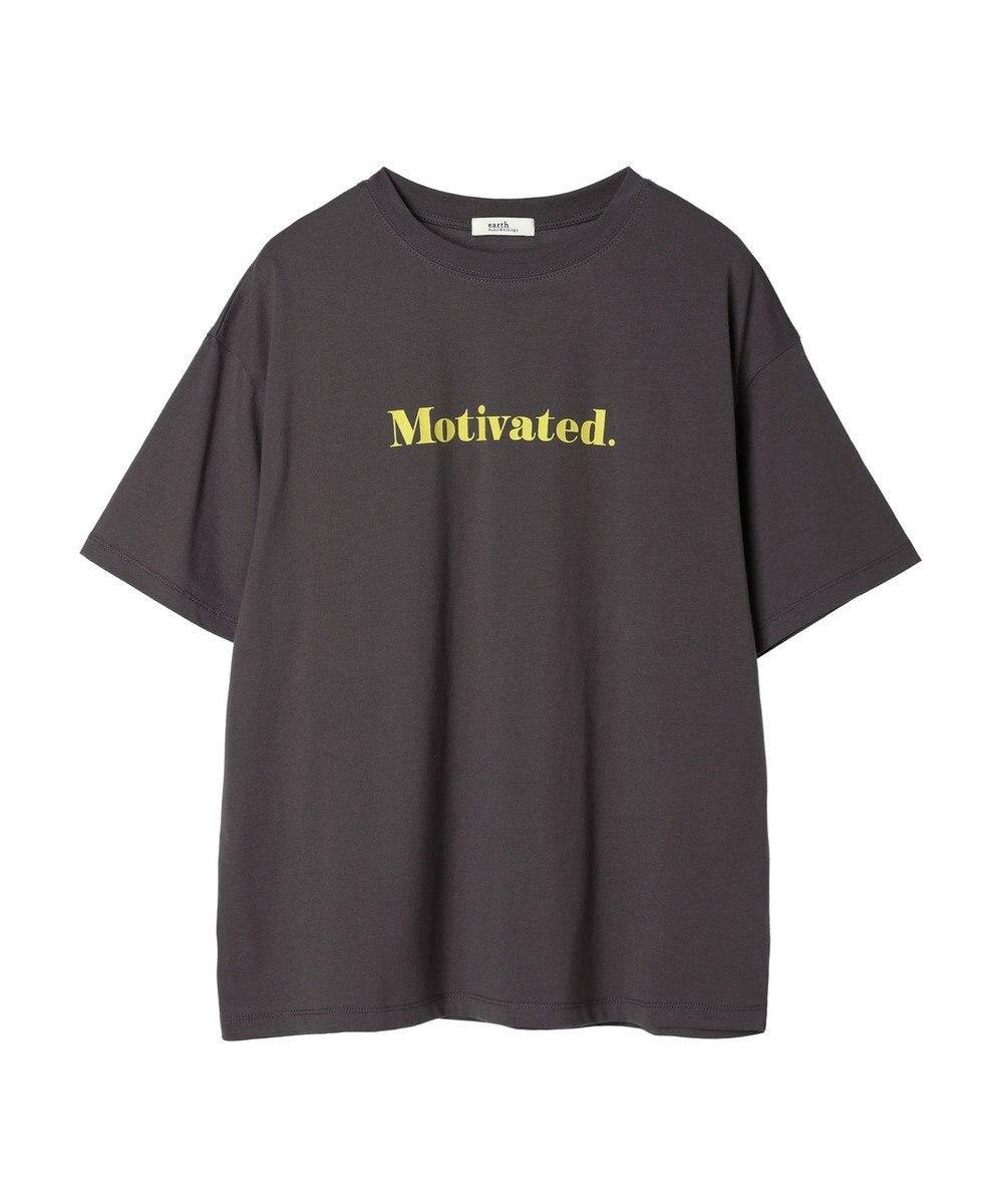 earth music&ecology ロゴソリッドＴシャツ 