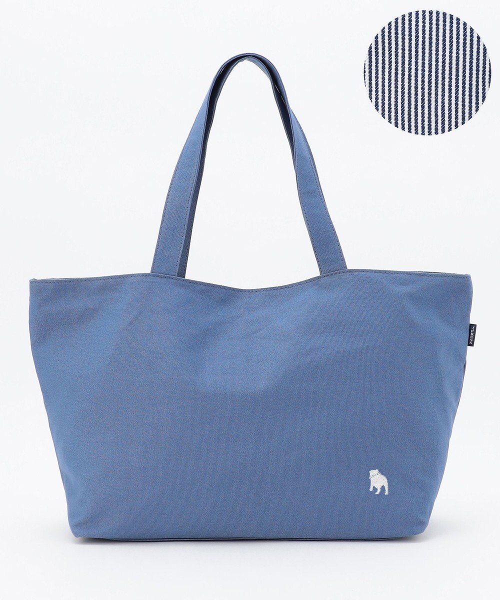 J.PRESS LADIES 【完全受注生産】ポーチ付き キャンバス トートバッグ 