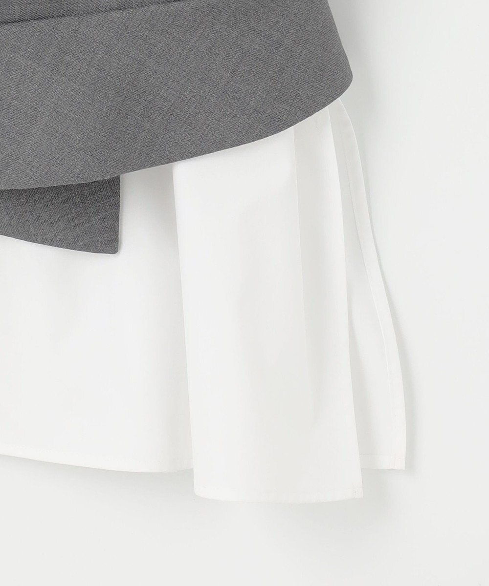 #Newans ビスチェレイヤーシャツ 