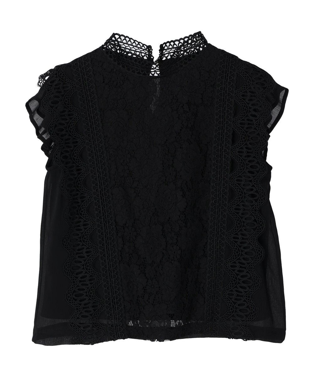 Green Parks ・ＥＬＥＮＣＡＲＥ　ＤＵＥ　イロイロレースブラウス 