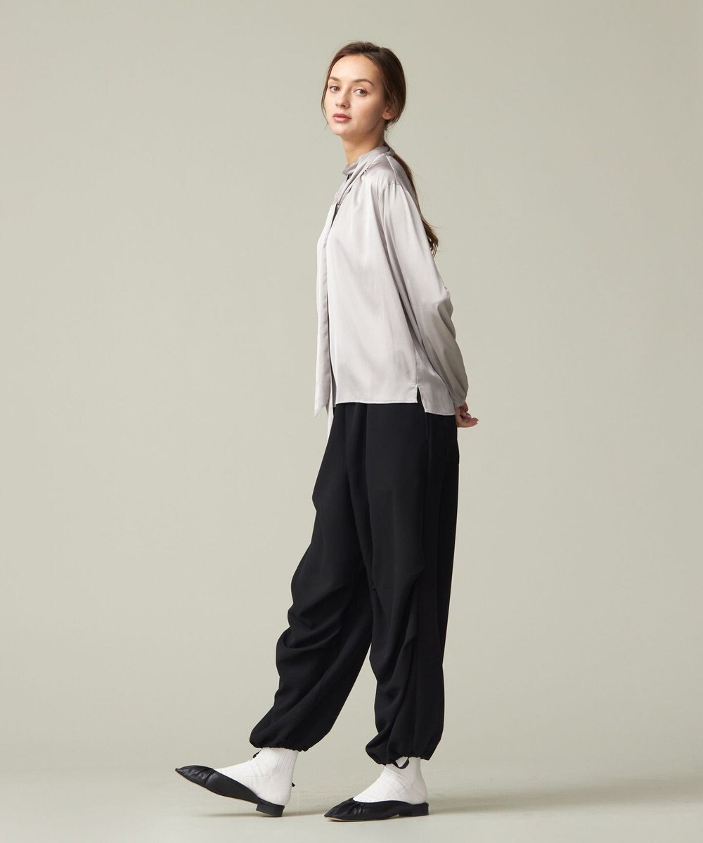 J.PRESS YORK STREET 【WOMEN】ジャージライクツイル ジョグパンツ 