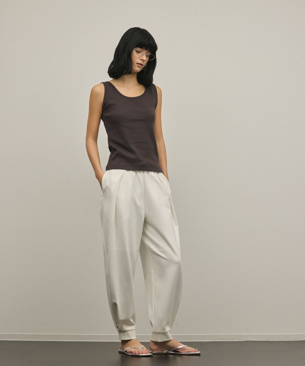 GRACE CONTINENTAL ポンチイージーパンツ 