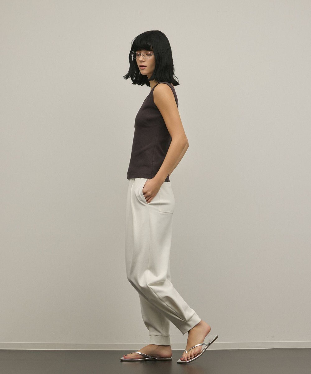 GRACE CONTINENTAL ポンチイージーパンツ 