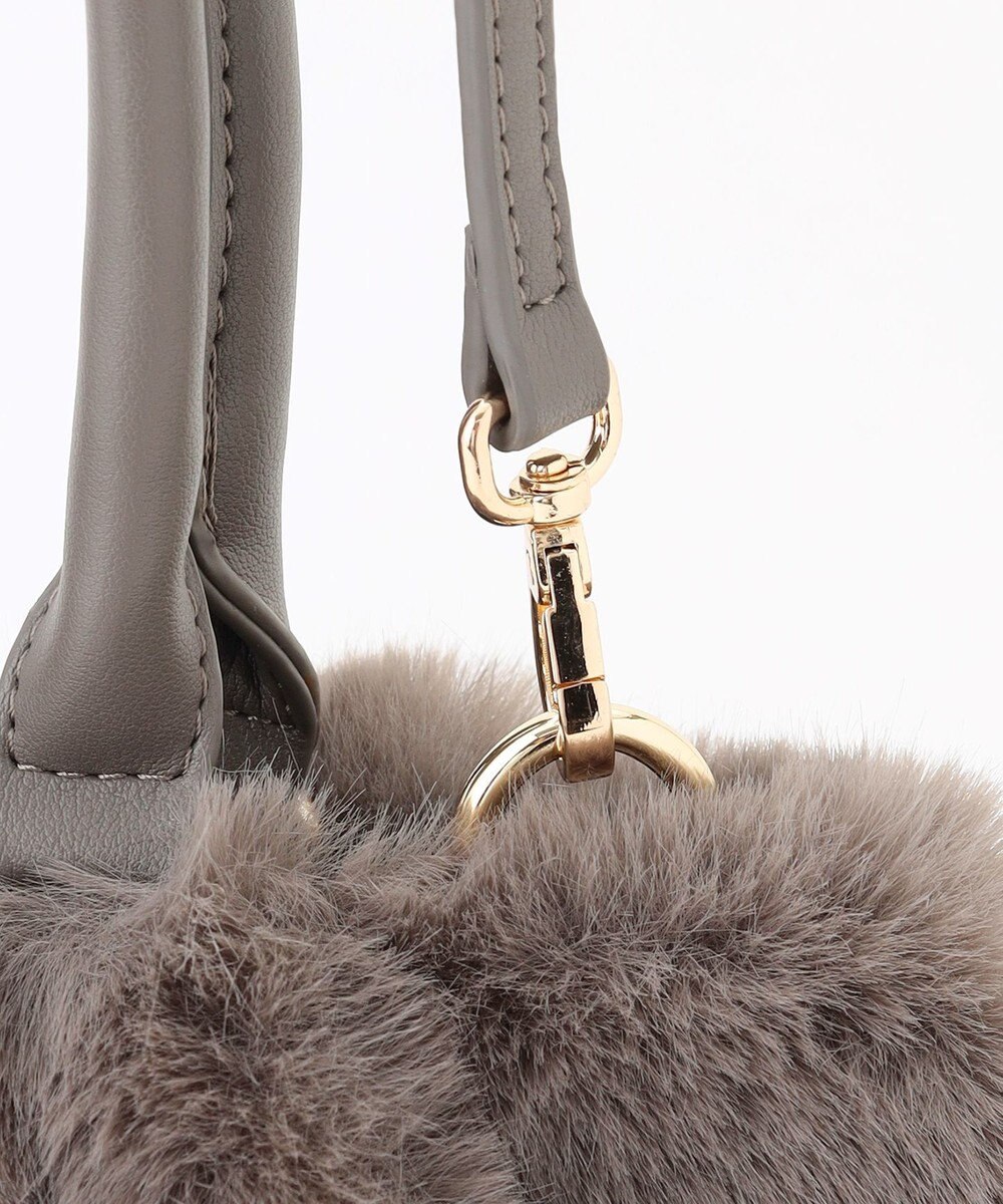 J.PRESS LADIES 【2way】エコファー バッグ 