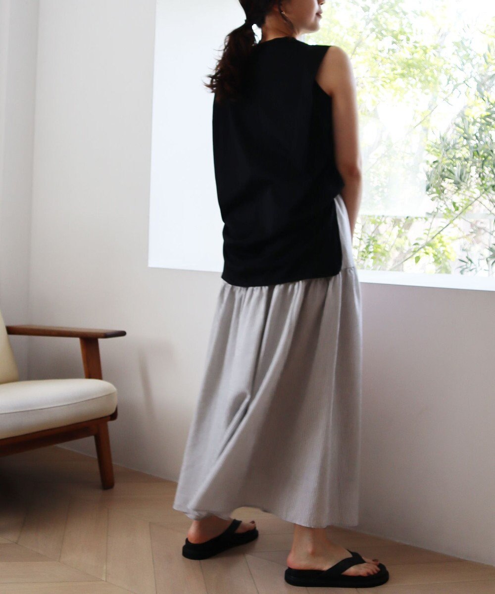 UNFILO 冷感UVケアノースリカットソー 