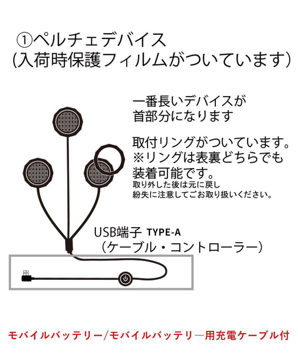 PW CIRCULUS 【UNISEX】ペルチェベスト ゴルフ 