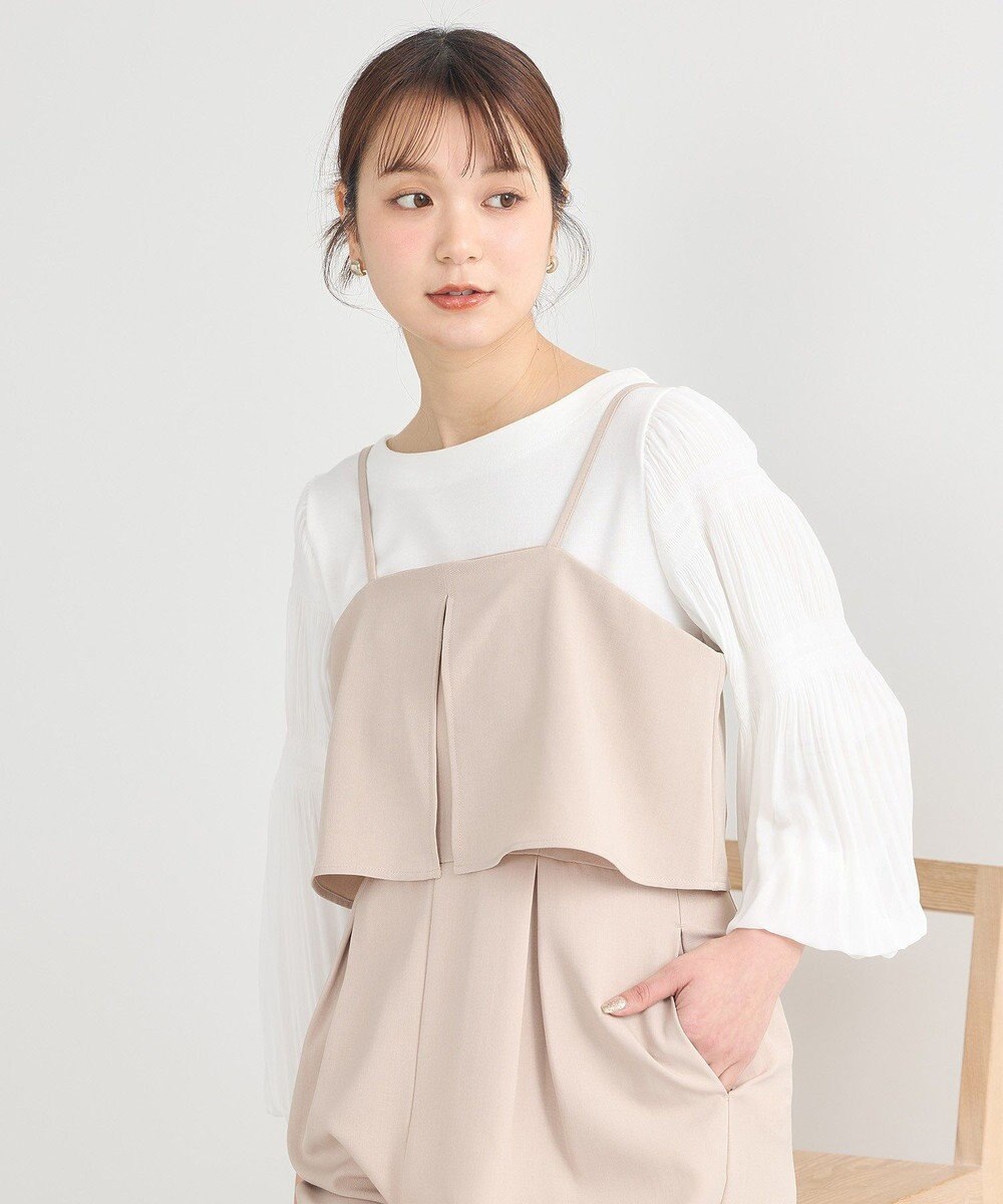 earth music&ecology マジョリカプリーツプルオーバー 