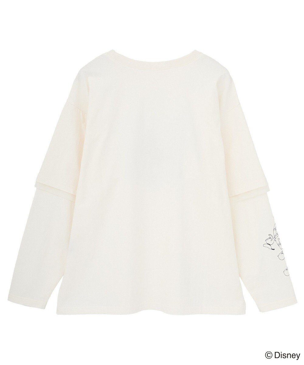 Green Parks ミッキー＆フレンズ／レイヤードプリントロングＴシャツ 