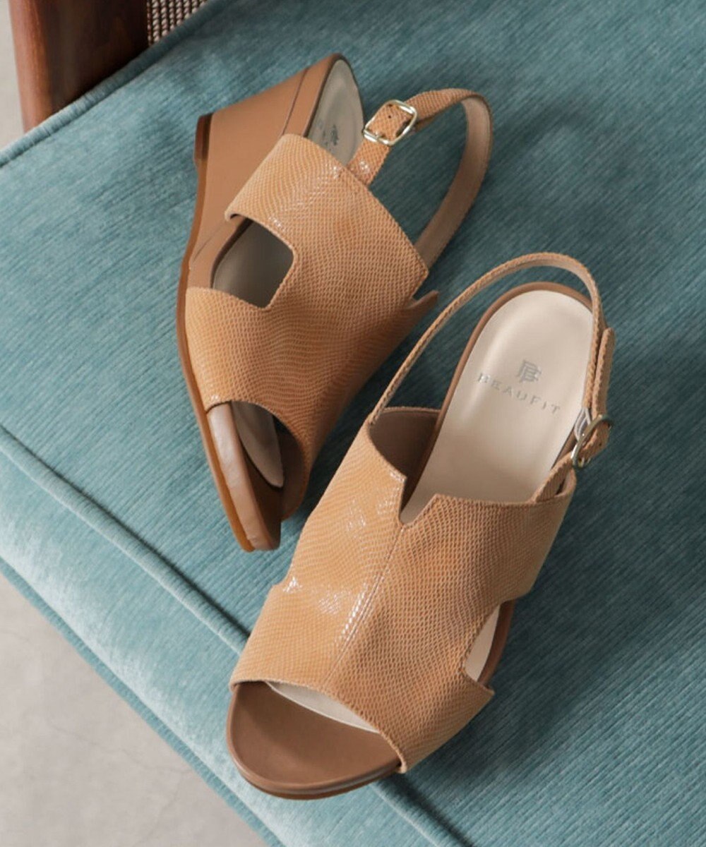 REGAL FOOT COMMUNITY 【ビューフィット】A61Y ウエッジサンダル サンダル 