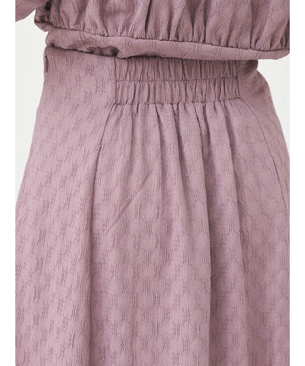 earth music&ecology ジャガードフレアスカート 