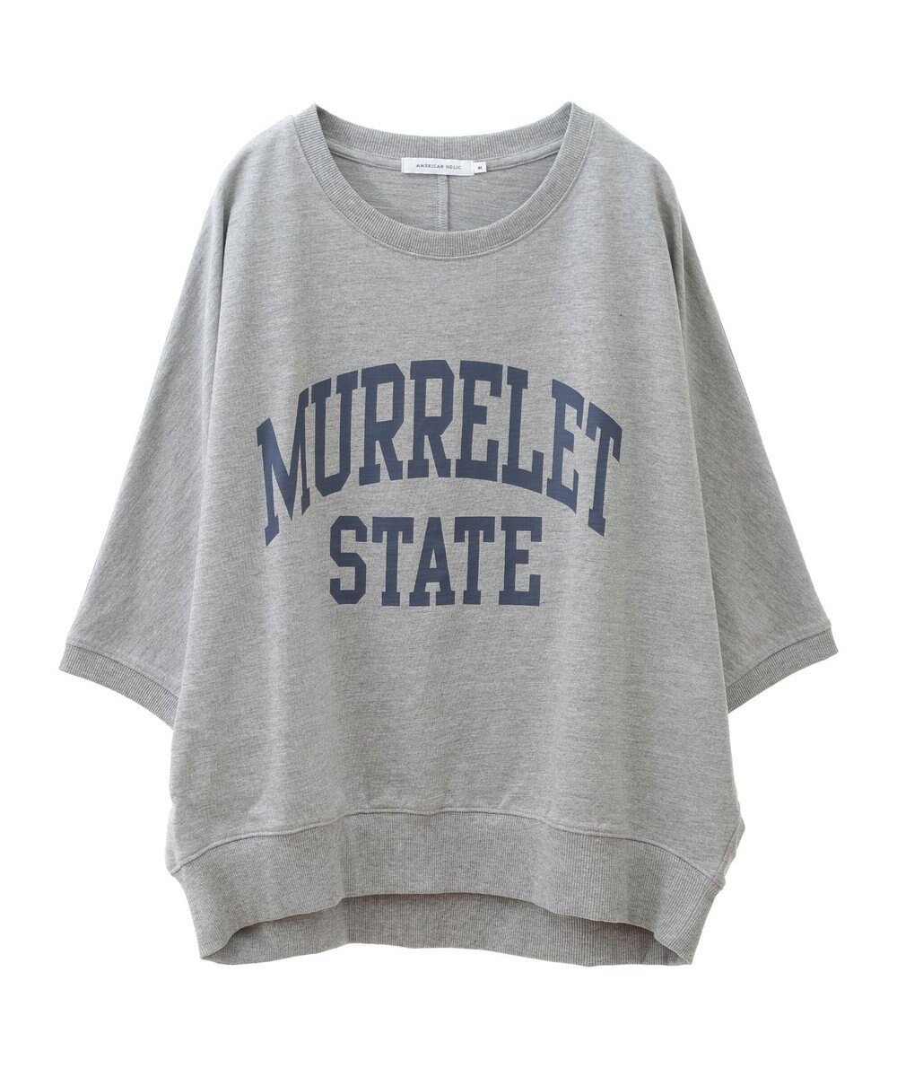 AMERICAN HOLIC ドルマンミニ裏毛プルオーバー② 