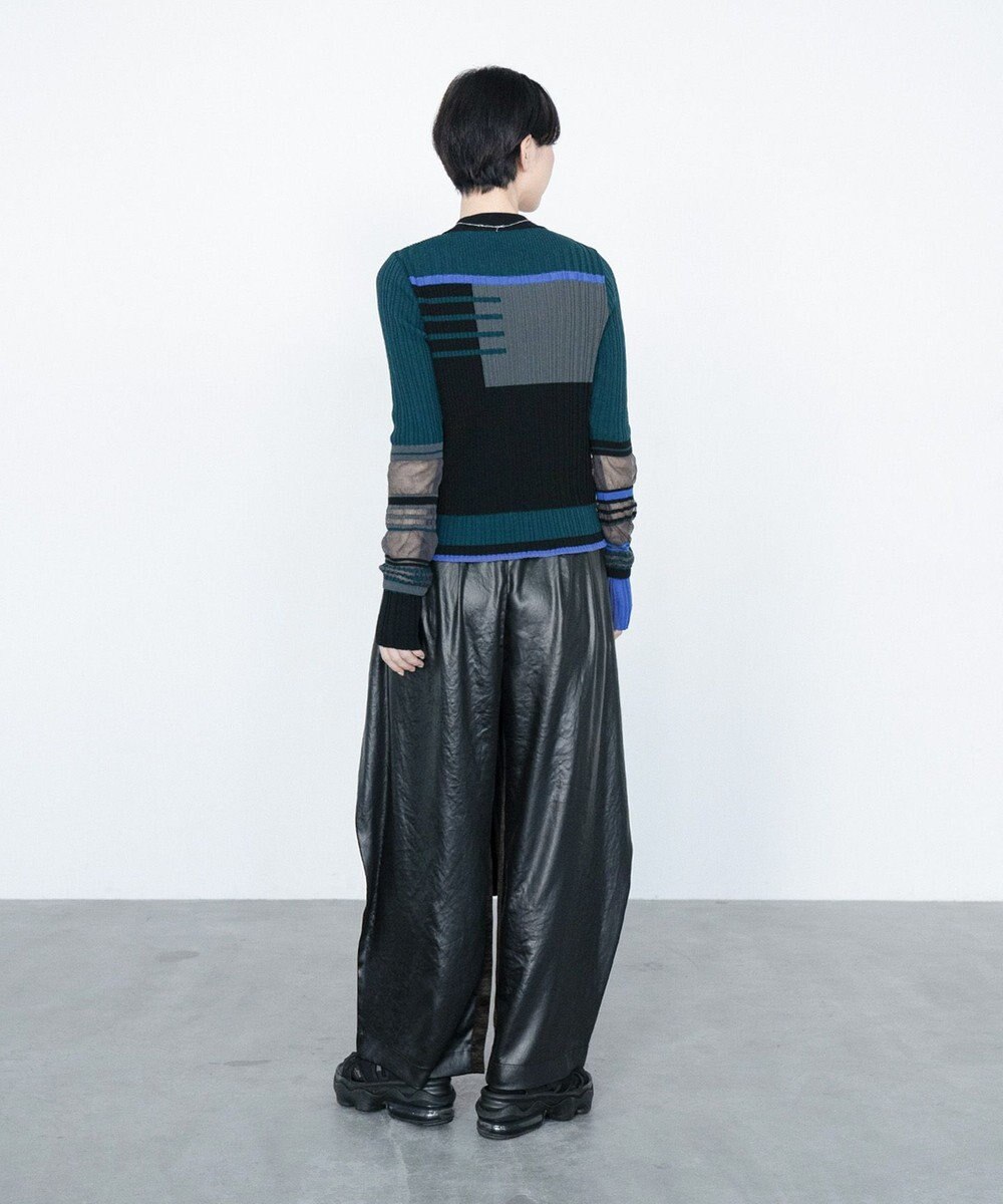 COQ 2WAY KNOT4 前後2WAYサテンパンツ 