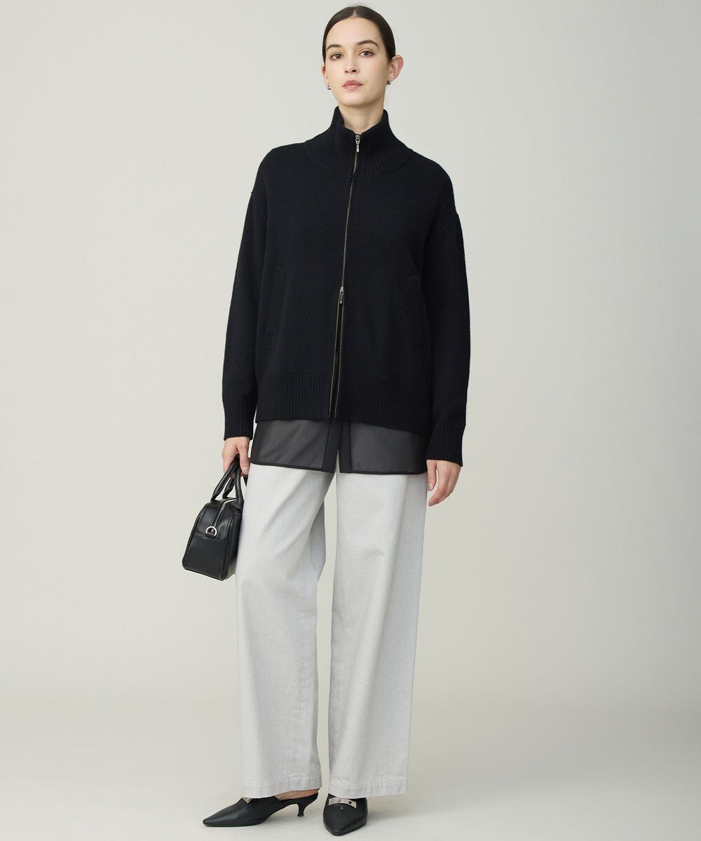 ICB 【先行予約】コットンカラーデニム カーブパンツ 