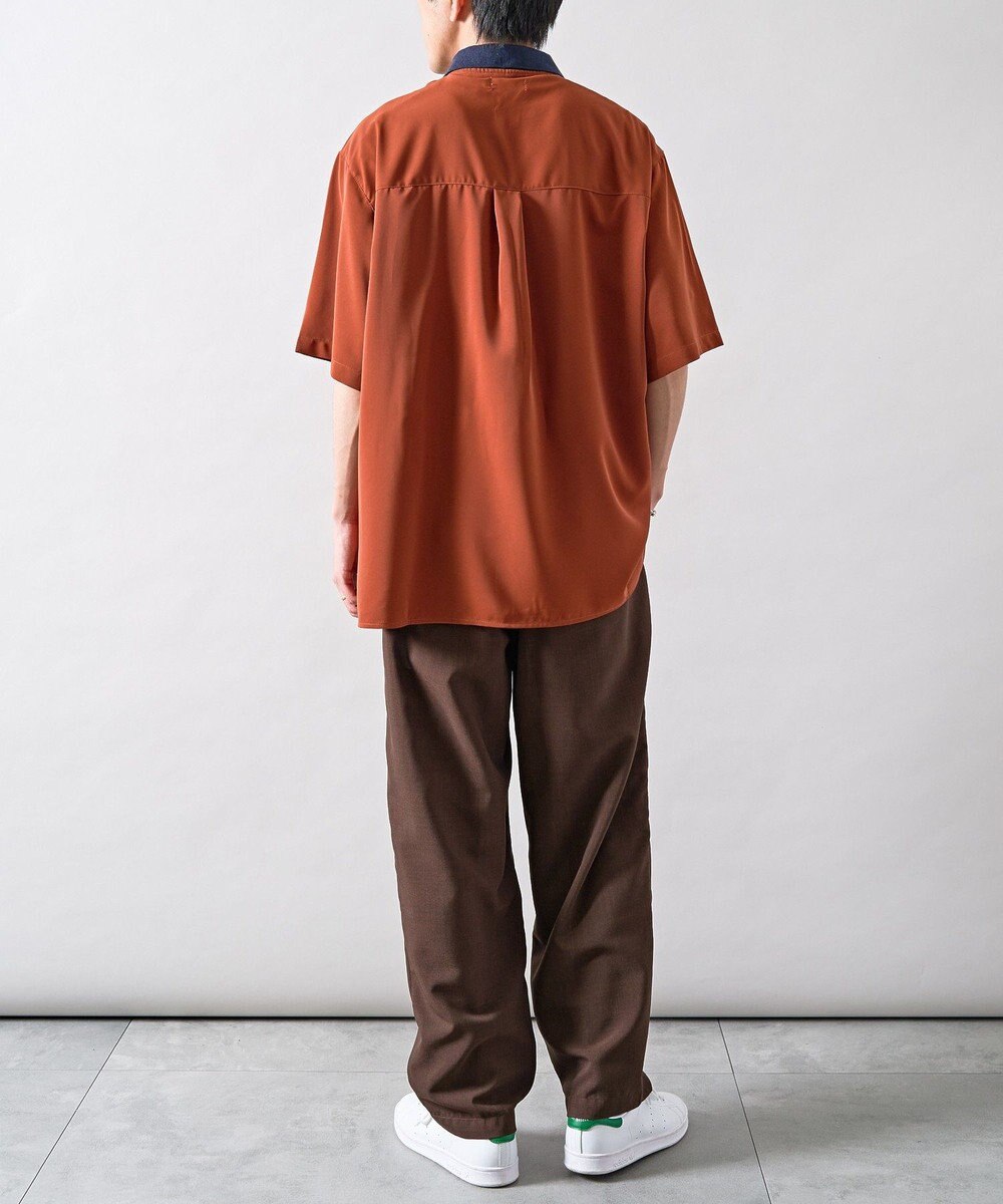 CRAFT STANDARD BOUTIQUE 【クールドライ】バイカラーニット衿ポロシャツ 