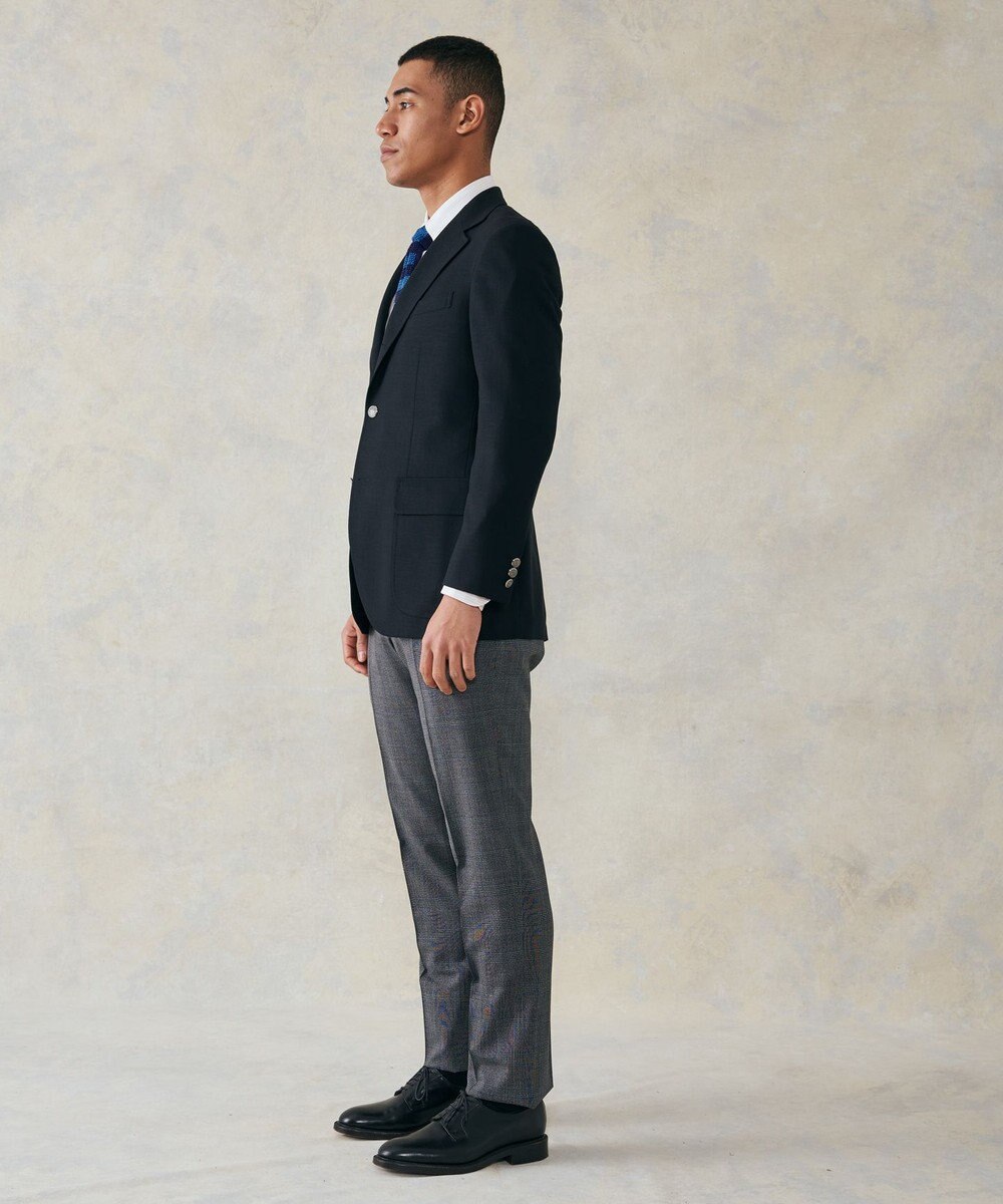 J.PRESS MEN 【PEPPIN MERINO COMFORT】 ブロックチェック スラックス 