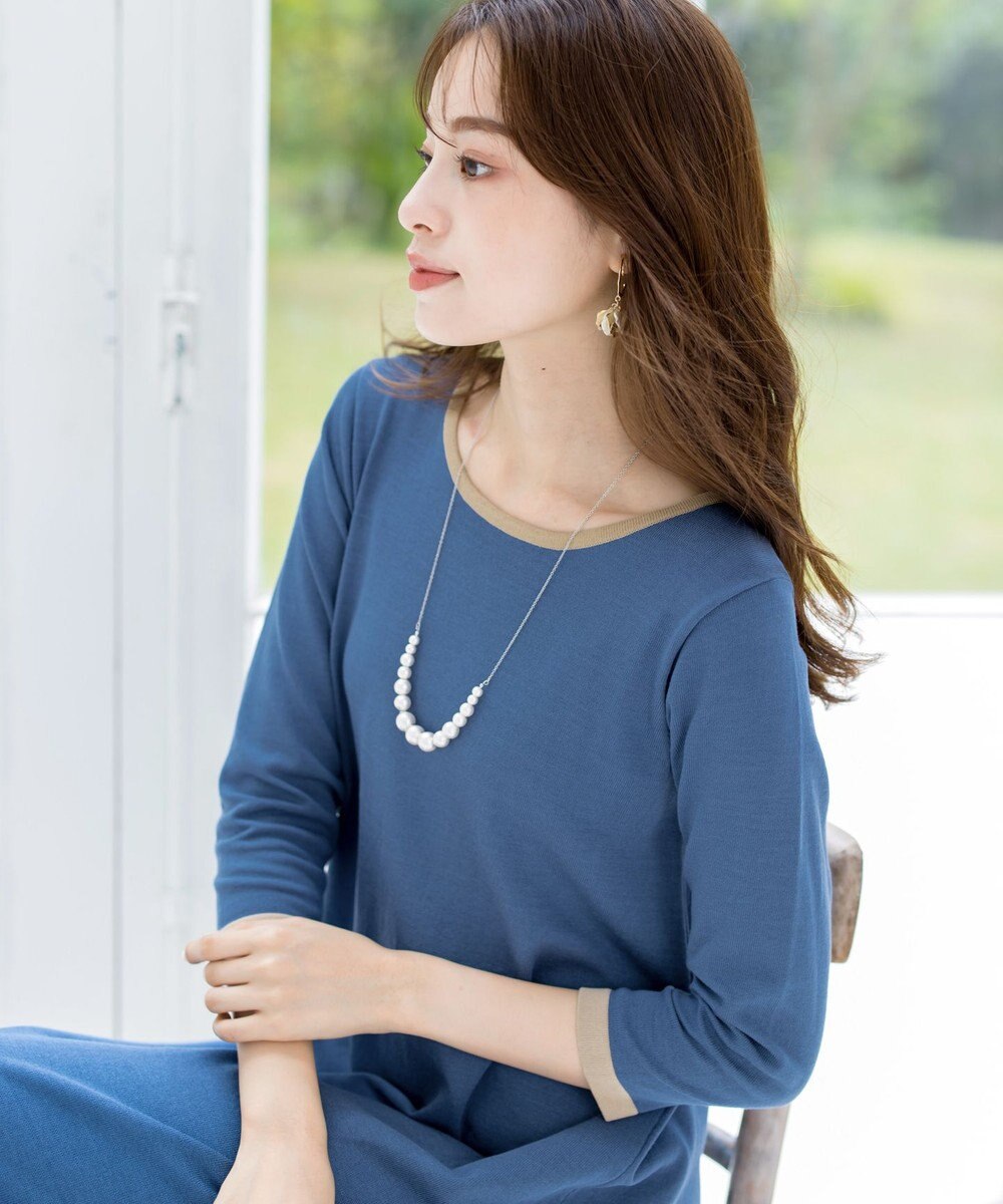Tiaclasse 【日本製】コットンパール ネックレス 