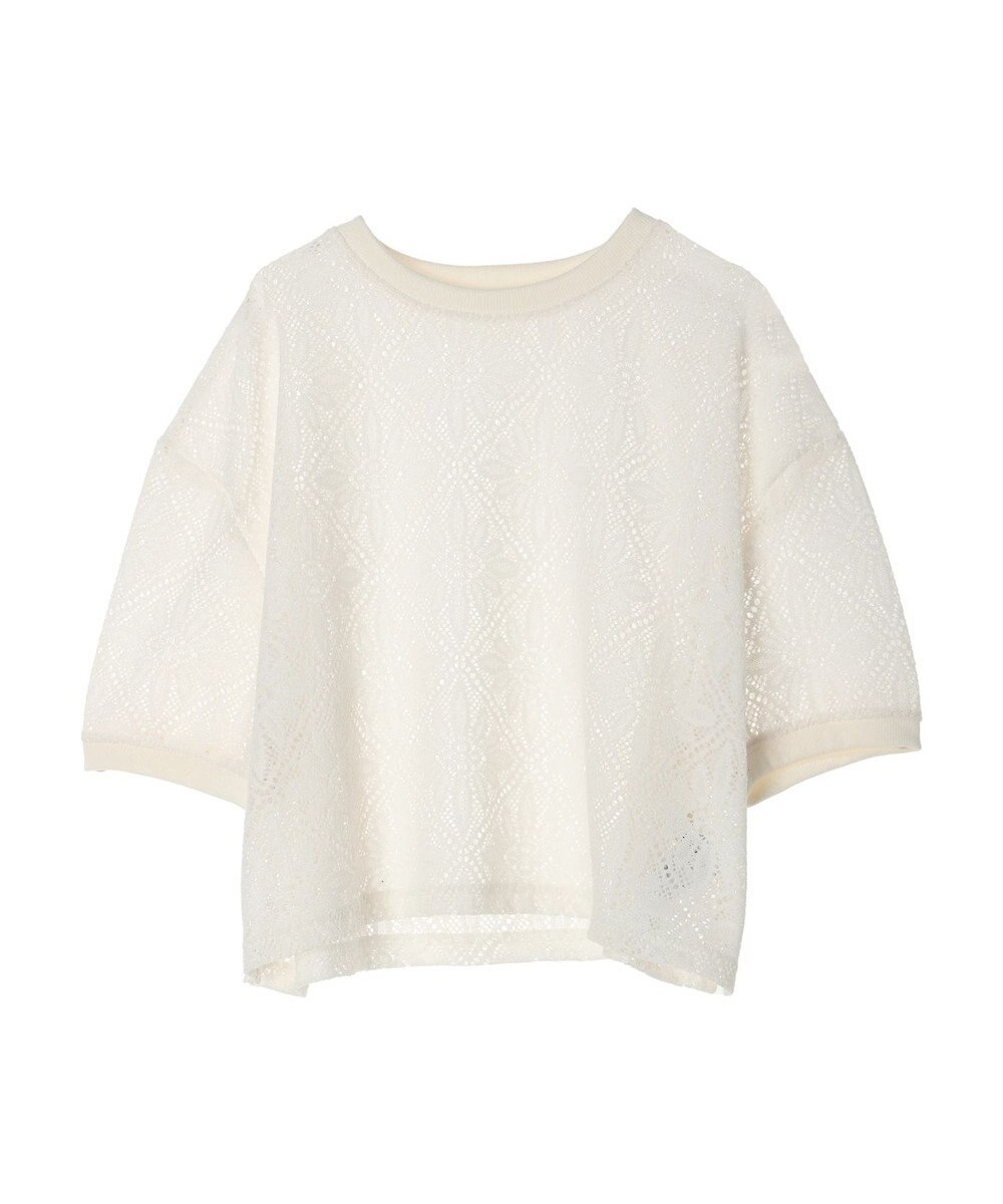 earth music&ecology レースプルオーバー 