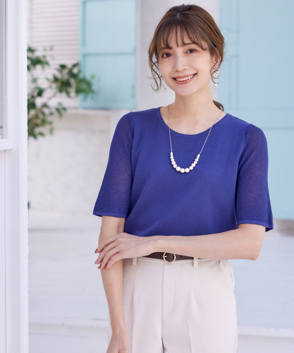 Tiaclasse 【日本製】コットンパール ネックレス 