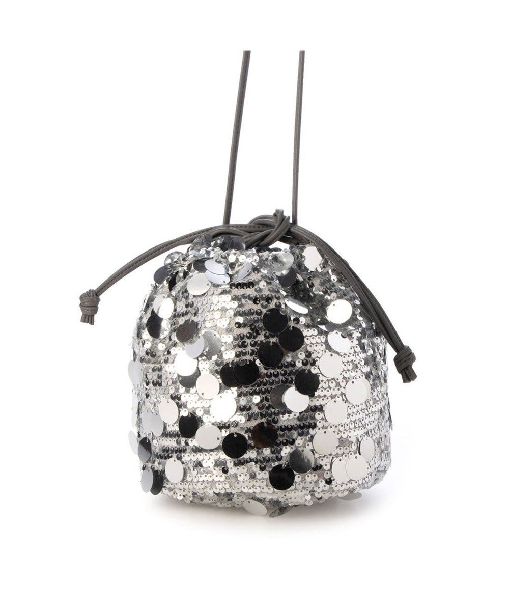 UNBILLION カシュカシュ cachecache / 2wayスパンコール巾着ショルダー 