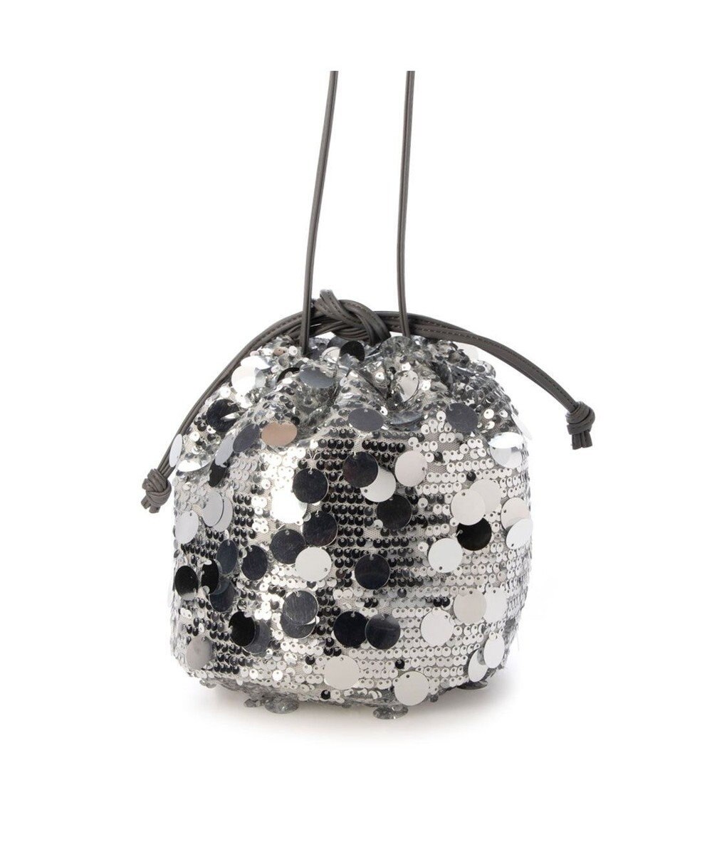 UNBILLION カシュカシュ cachecache / 2wayスパンコール巾着ショルダー 