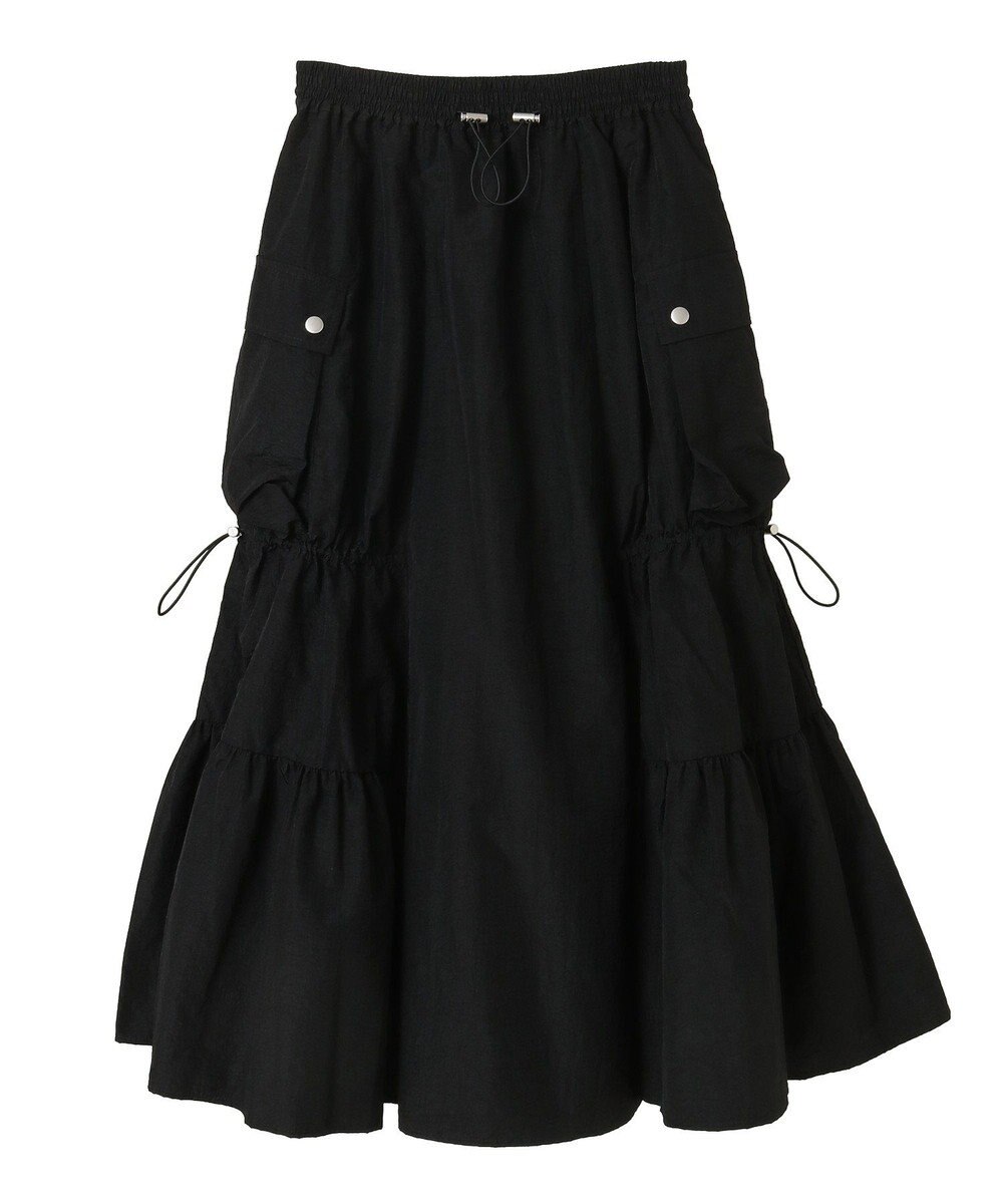 Green Parks ・ＳＵＧＡＲ　ＳＰＯＯＮ　ドロストティアードスカート 