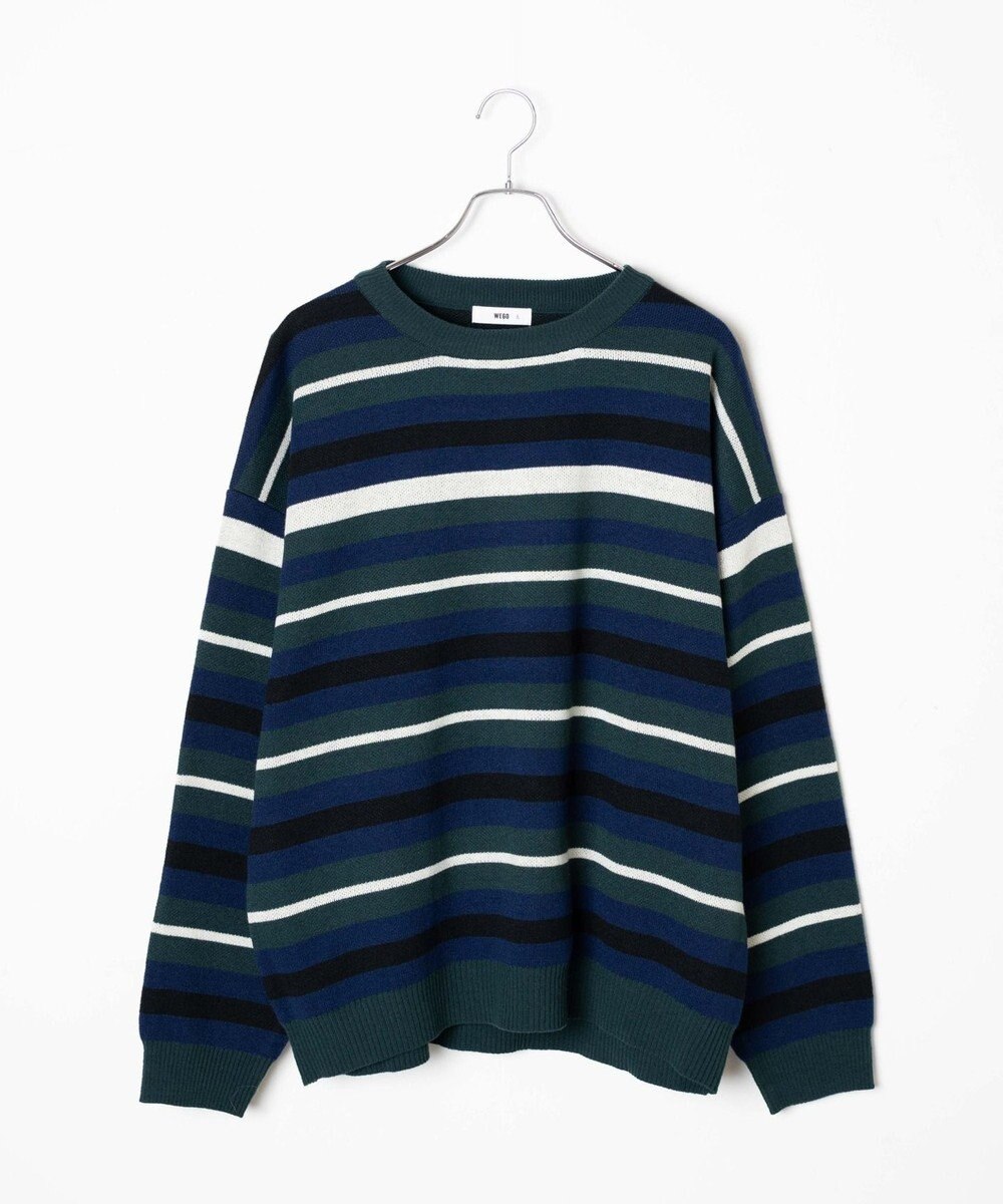 WEGO ルーズフィット総柄プルオーバー 