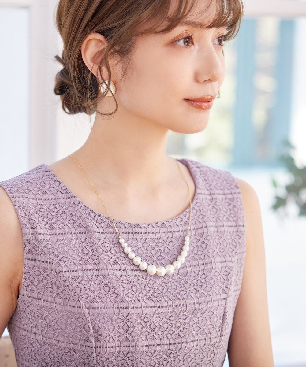 Tiaclasse 【日本製】コットンパール ネックレス 