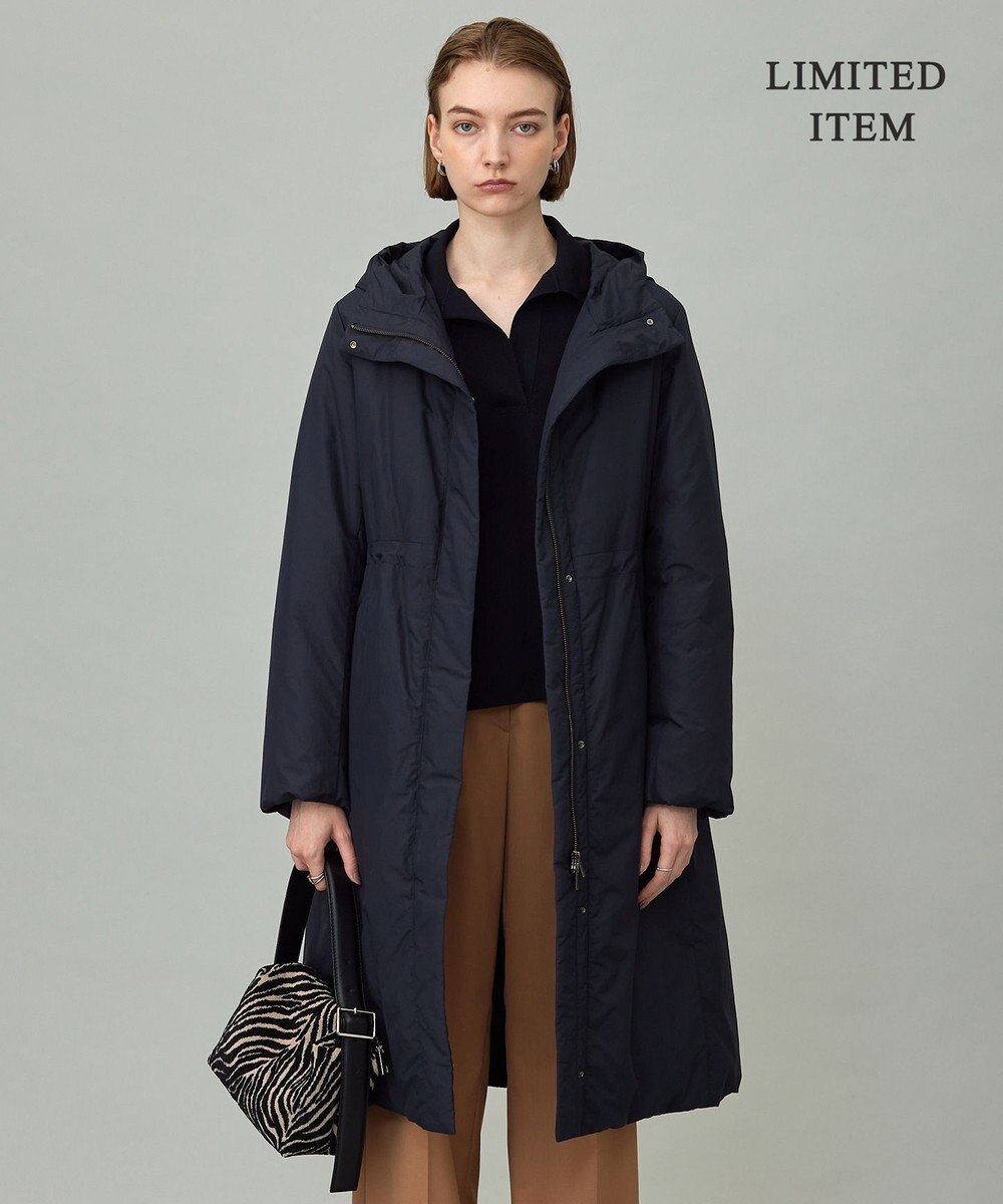 ICB L 【WEB＆一部店舗限定・撥水加工】ADSダウン  フーデットロングコート 