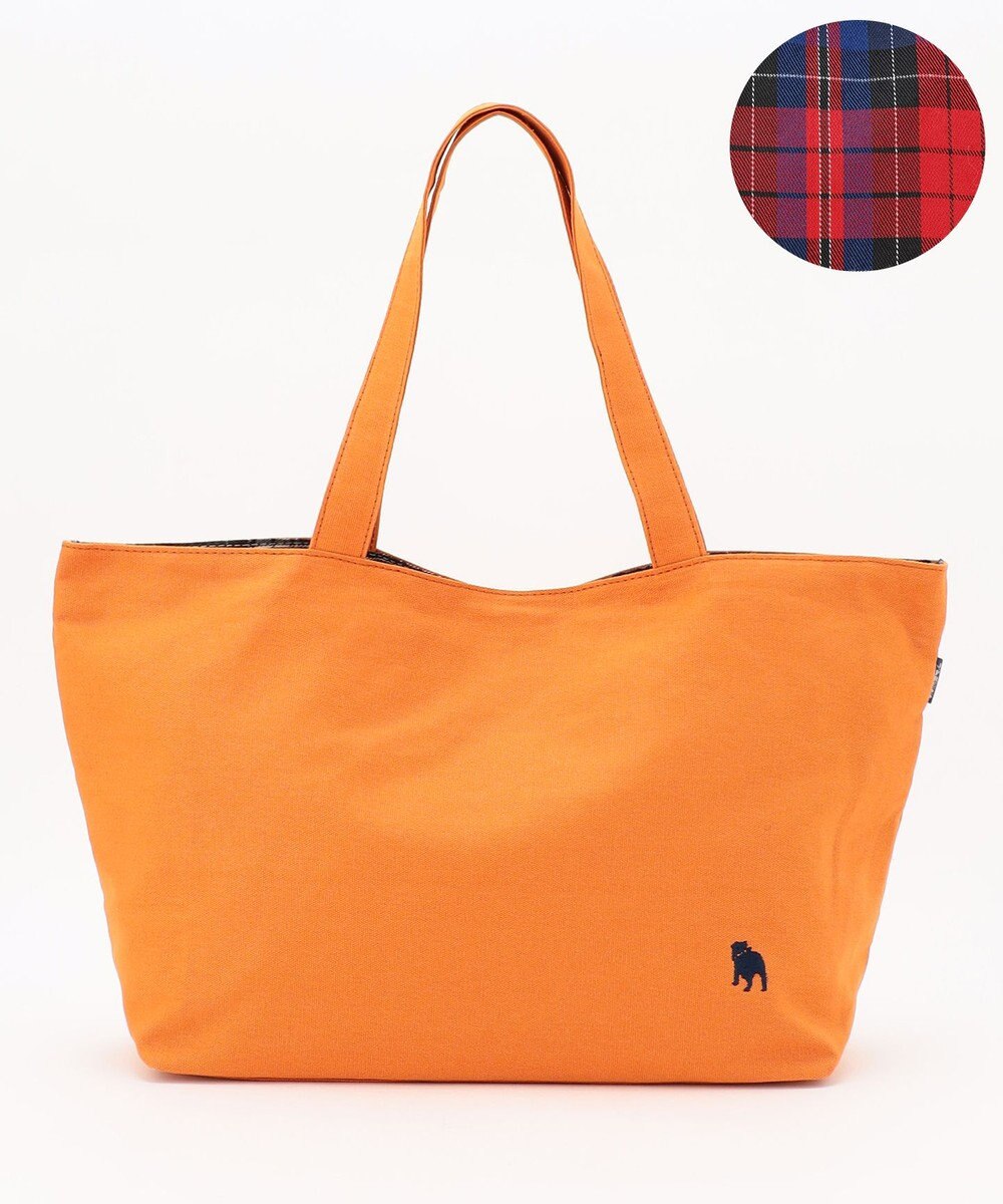 J.PRESS LADIES 【完全受注生産】ポーチ付き キャンバス トートバッグ 