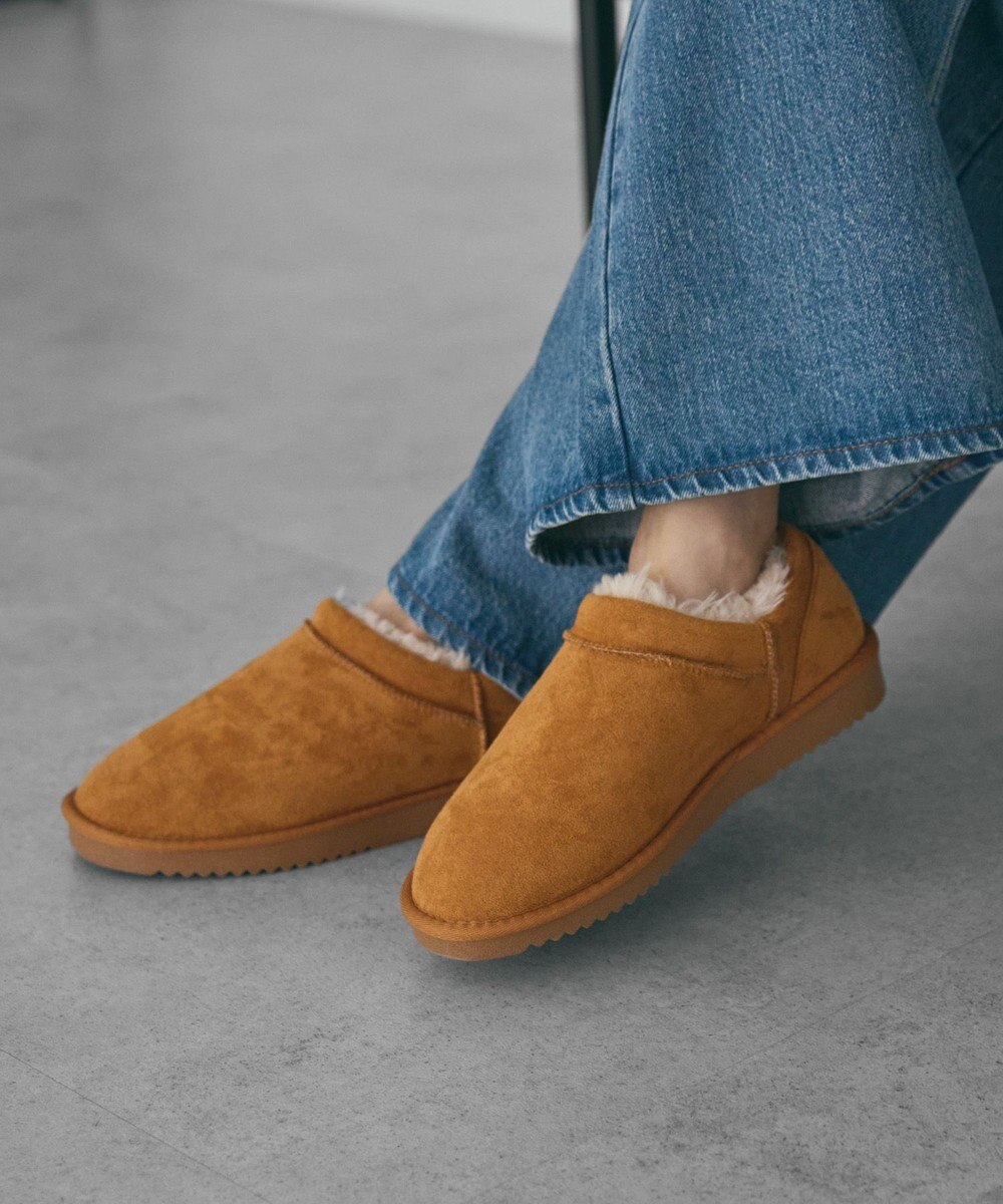 AMERICAN HOLIC 【整履き】ムートンライクブーツ 