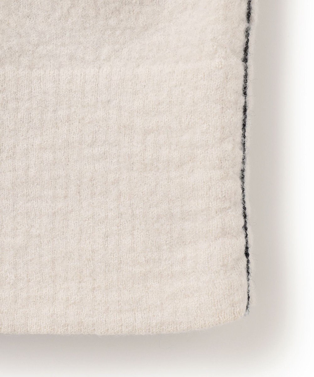 ICB L ミルドウール オフタートルプルオーバー 