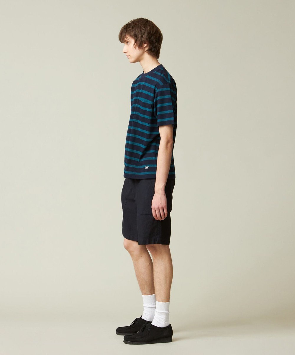 J.PRESS MEN マルチボーダー カノコTシャツ 