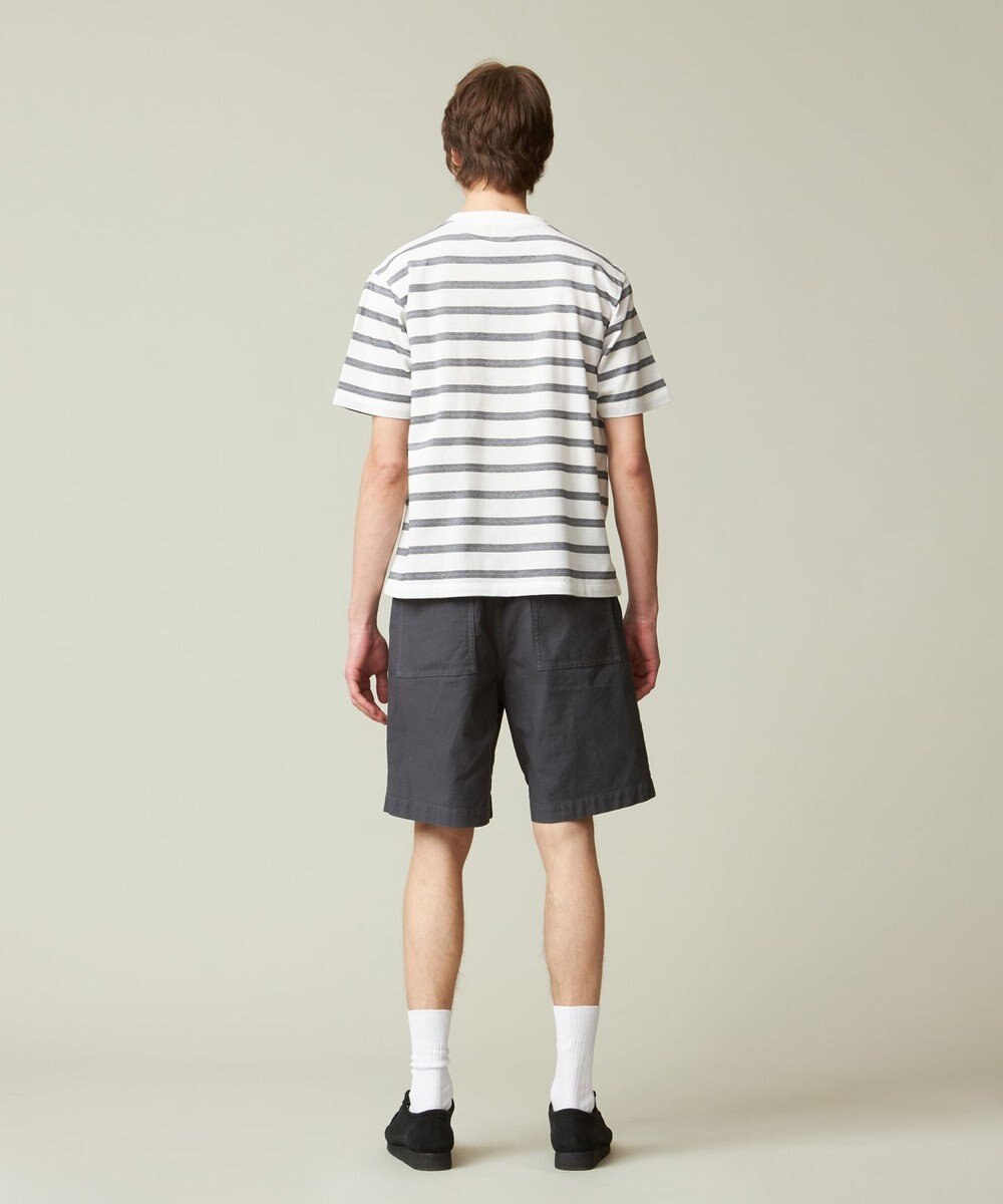 J.PRESS MEN マルチボーダー カノコTシャツ 