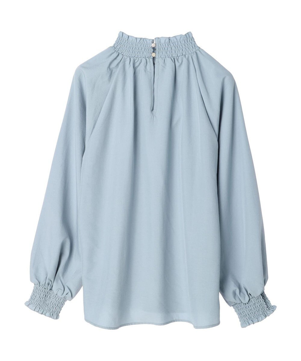 Green Parks ・ＥＬＥＮＣＡＲＥ　ＤＵＥ　シャーリングカラーブラウス 