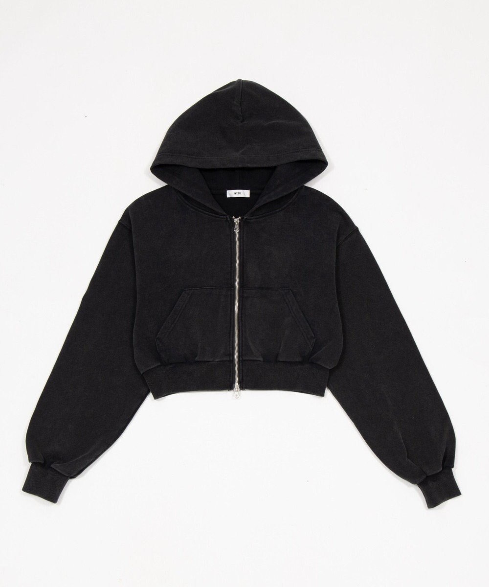 WEGO ショートZIPパーカー 