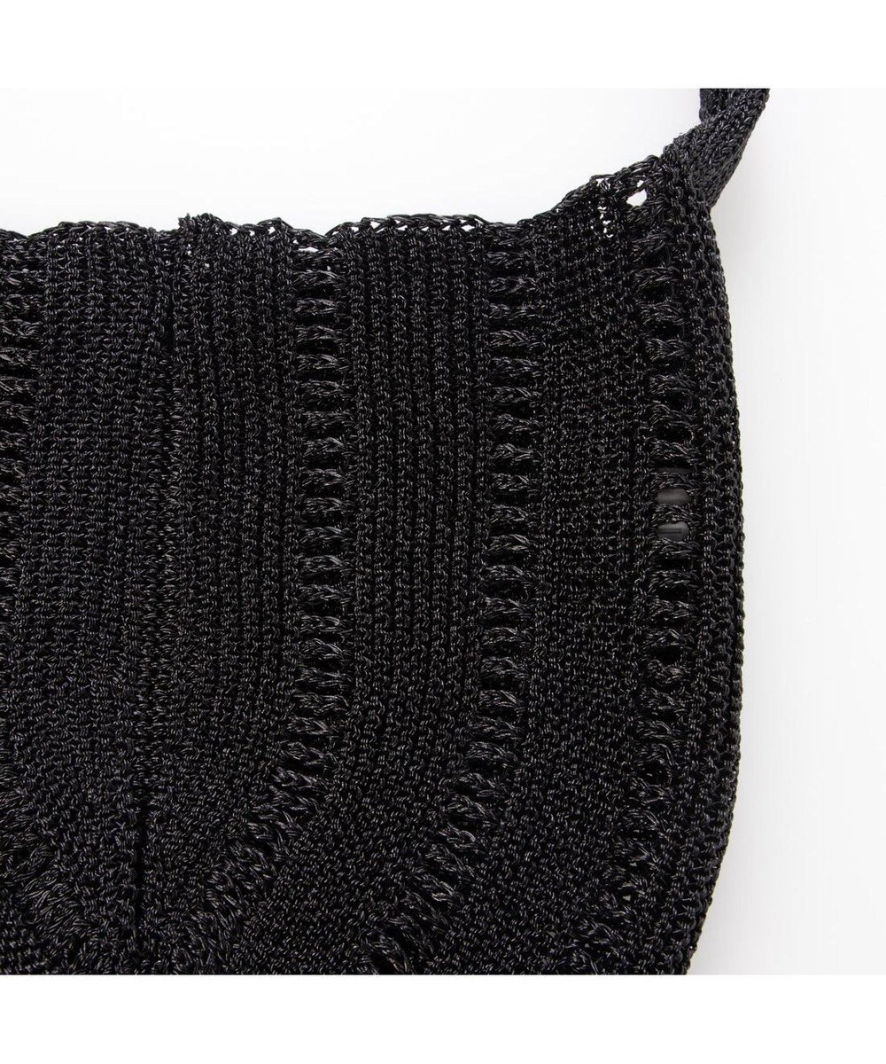 UNBILLION カシュカシュ cachecache / ラメ糸ラウンドセミショルダー 