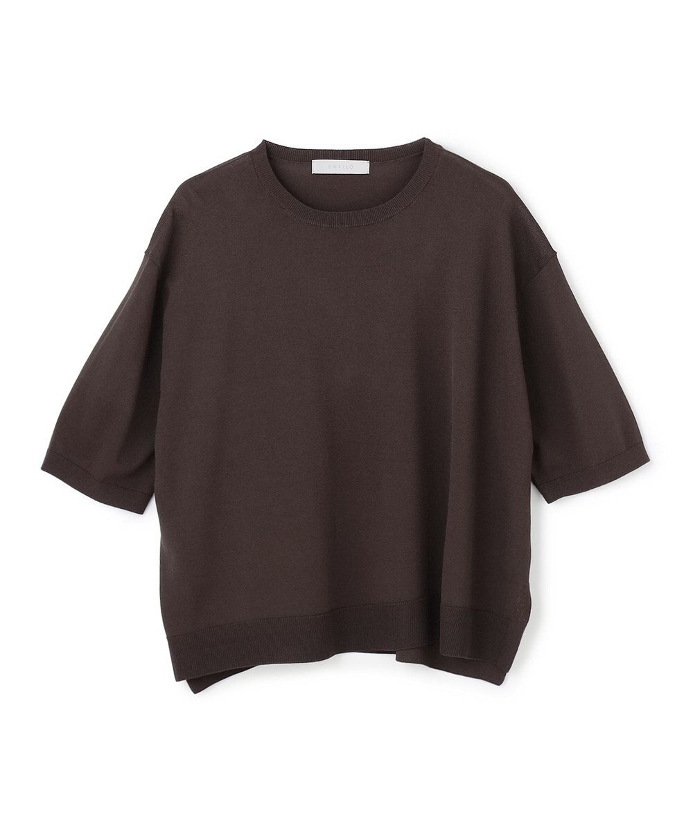 UNFILO スゴ機能美ニット ハーフスリーブ 