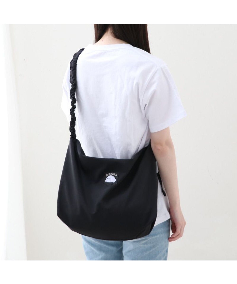 Mother garden しろたん ドロストショルダーバッグ 《ブラック》 