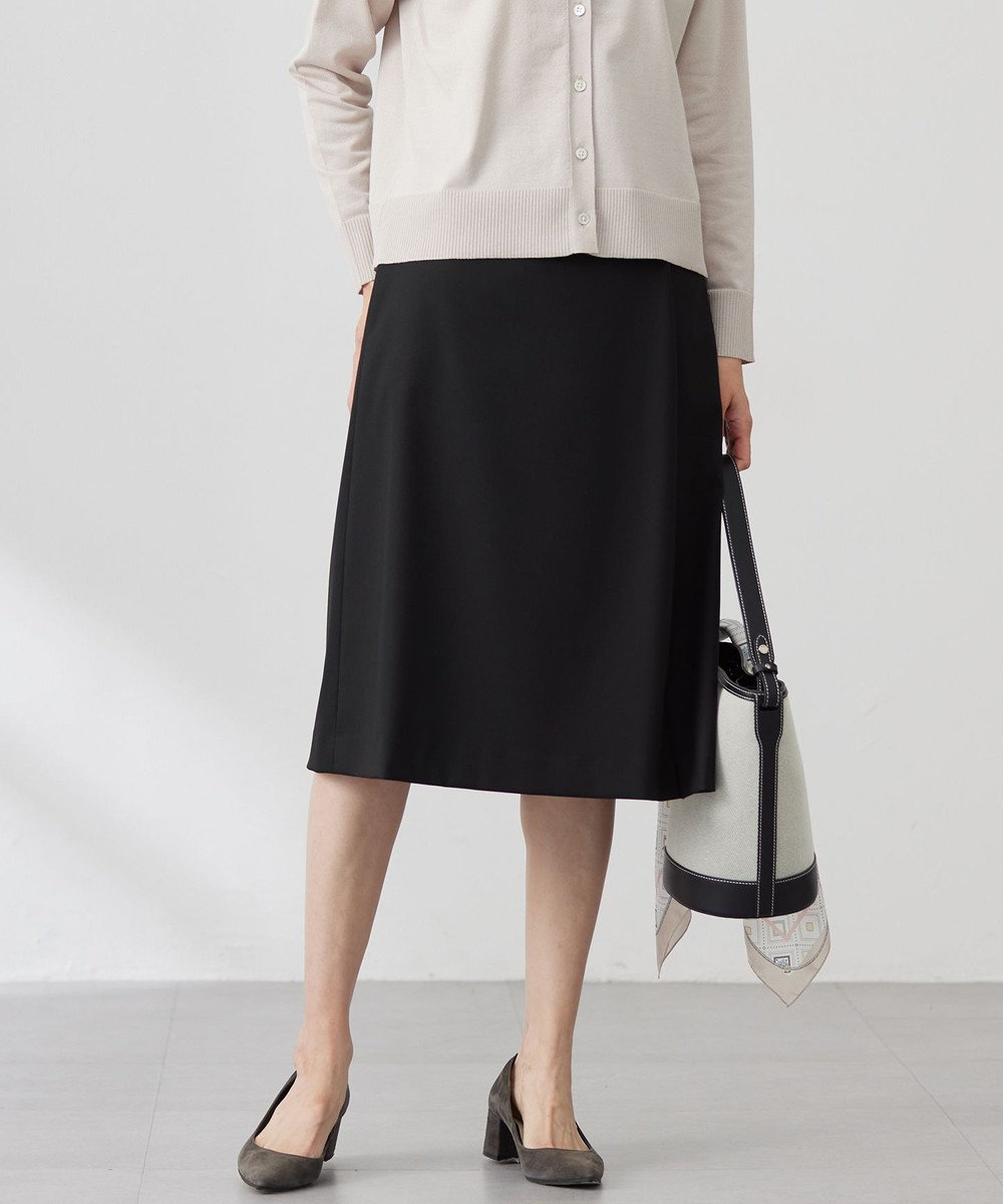 J.PRESS LADIES L 【洗える】CARREMAN 2WAY Aライン スカート 