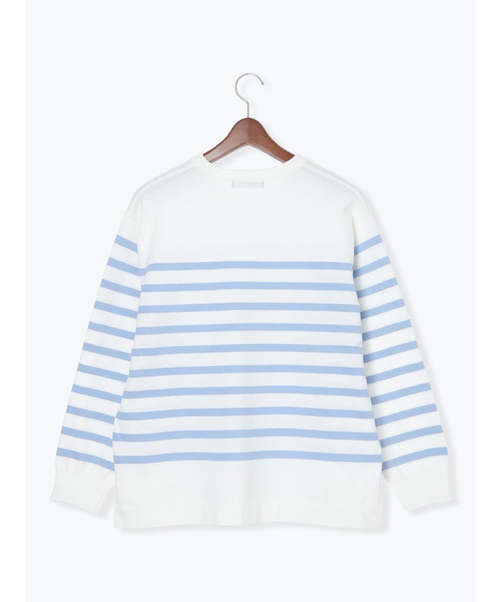 Te chichi ボーダーボックスシルエットプルオーバー 