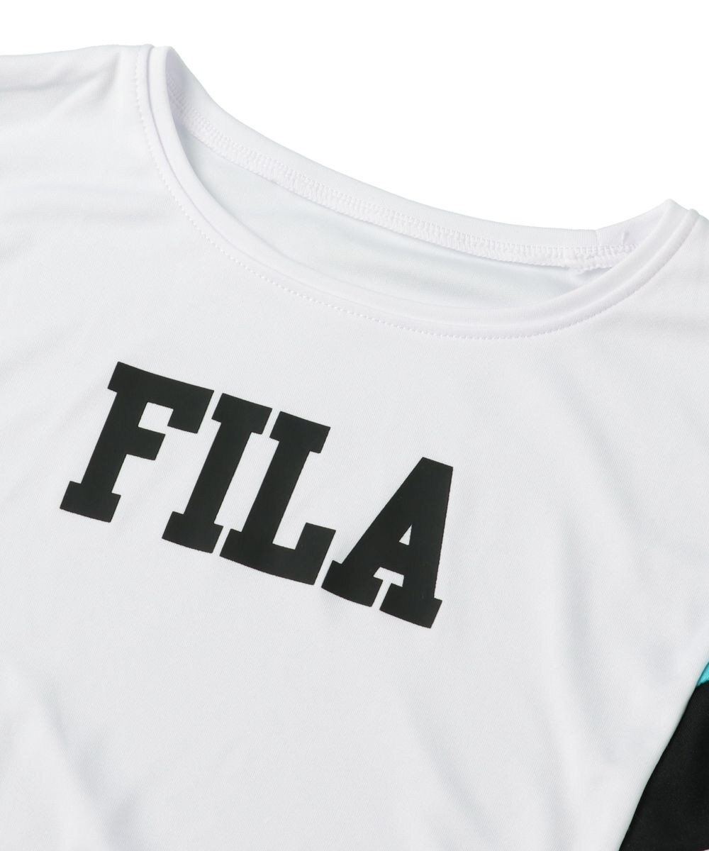 OP／FILA 【FILA】ゆったりシルエットTシャツ付き水着３点セット 