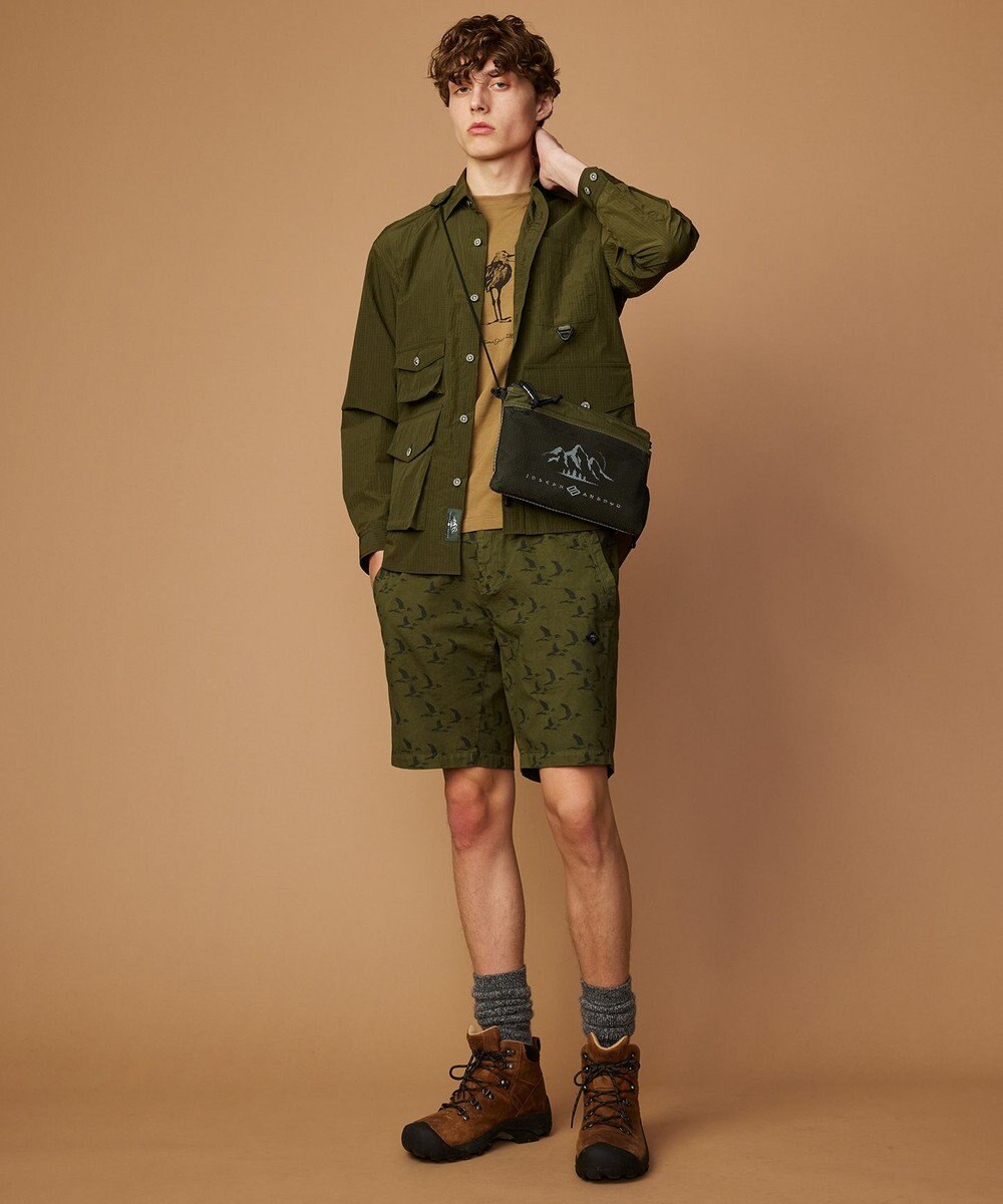 JOSEPH ABBOUD MOUNTAIN 【CREA掲載・軽量/ECO撥水/男女兼用】サコッシュ 