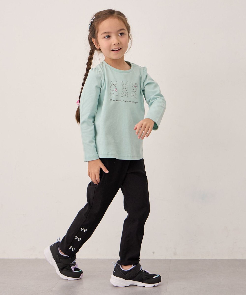 ANY KIDS 【WEB限定】7days プリント 長袖Tシャツ 