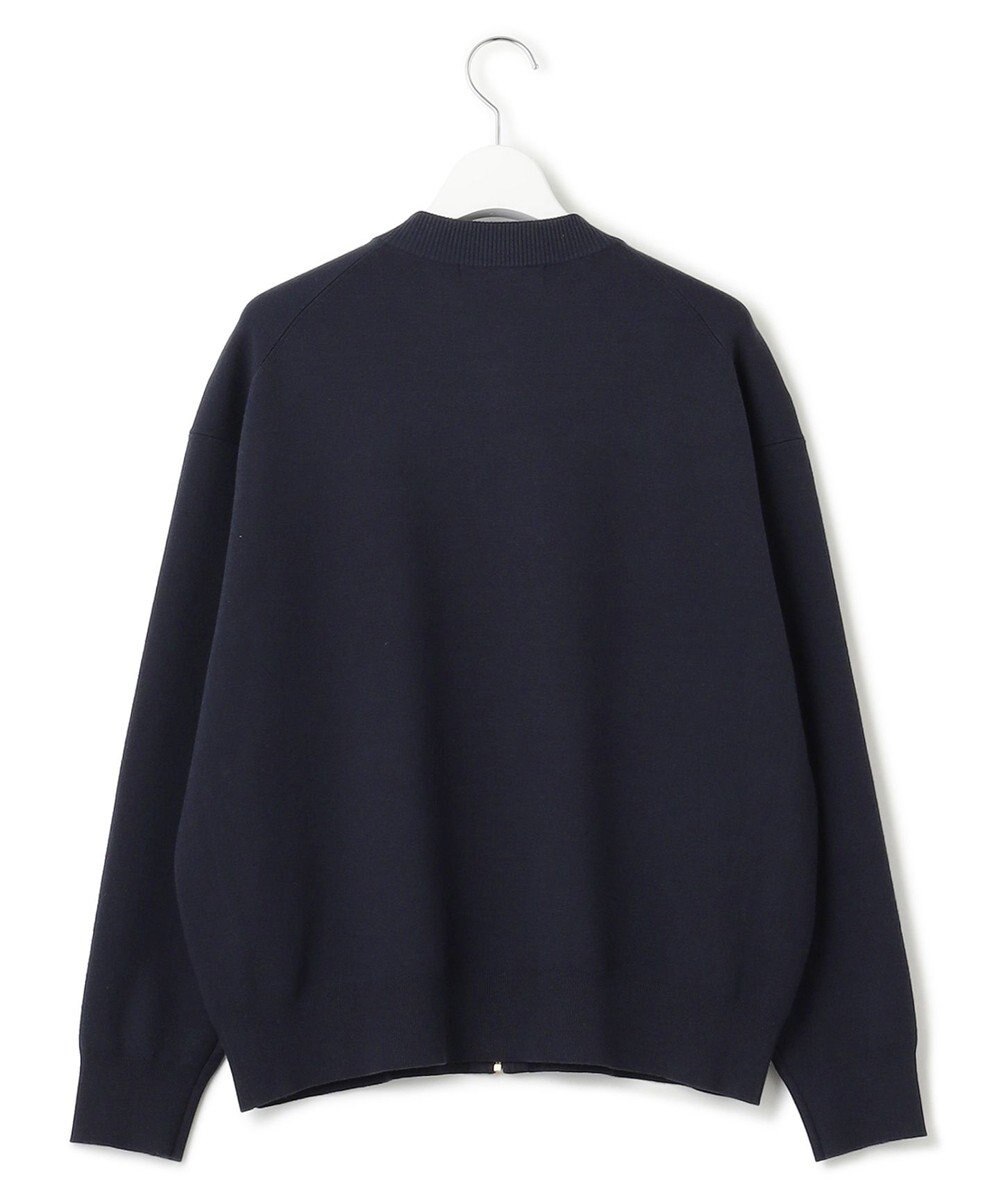 23区 L 【洗える/セットアップ対応】ヴィスコースストレッチ ニットブルゾン 