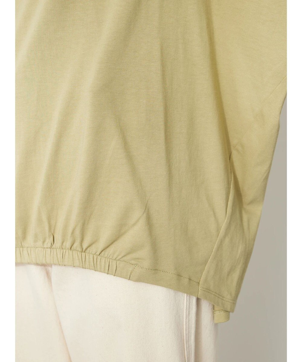 CRAFT STANDARD BOUTIQUE シルケット天竺　フロントギャザーＢＩＧ　Ｔｅｅ　Ｌ／Ｓ 