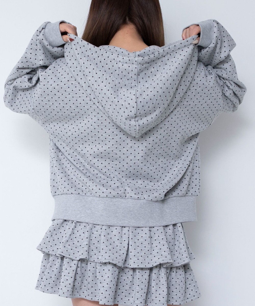 WEGO グラフィックZIPパーカー 