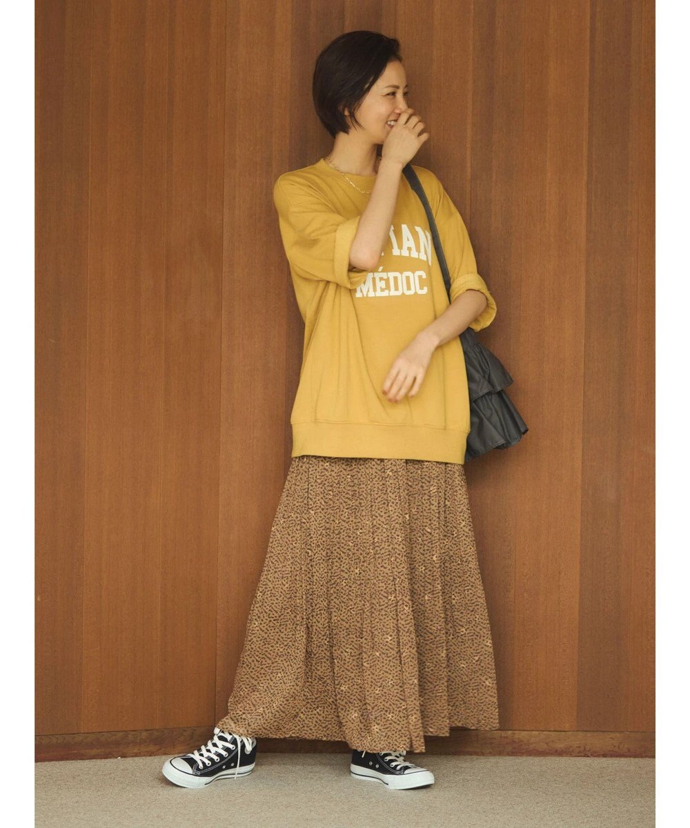 Green Parks シフォンＪＱアソートプリーツスカート 